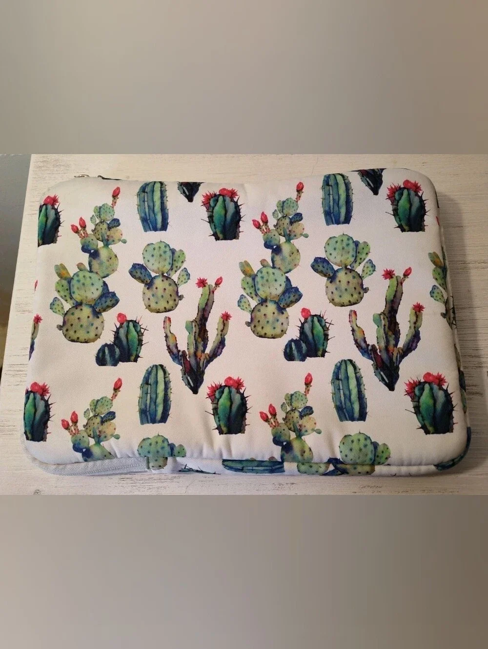 Kinmac 360° Protective Waterproof Laptop Case Bag Sleeve with Handle (Cactus)